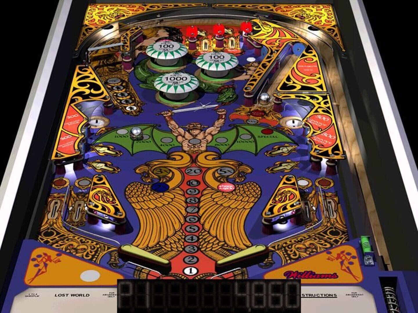 Screenshot for Williams Pinball Classics