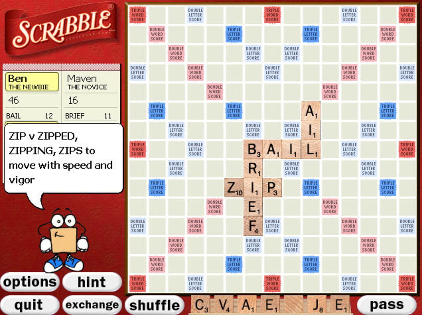 Screenshot for Scrabble