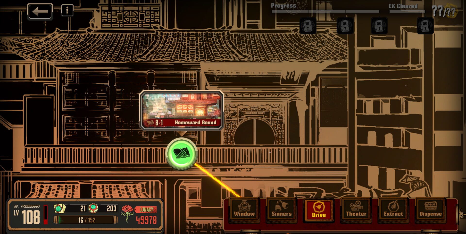 Screenshot for Limbus Company: Season 6 - Zàng Huā Yín