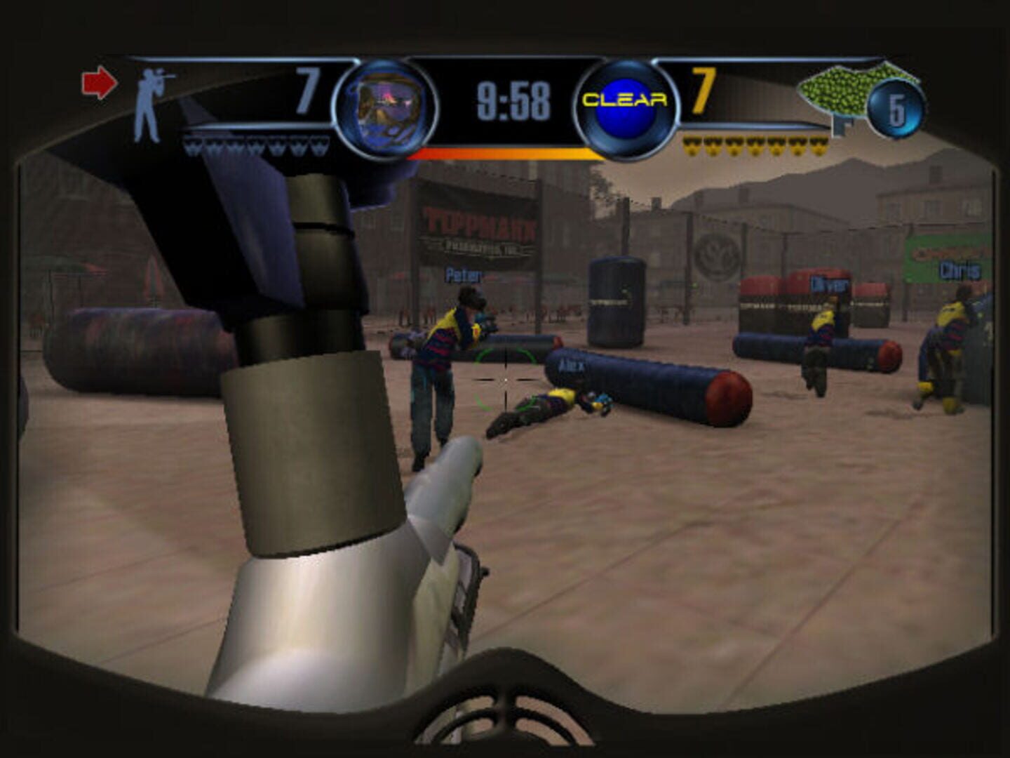 Screenshot for Greg Hastings' Tournament Paintball
