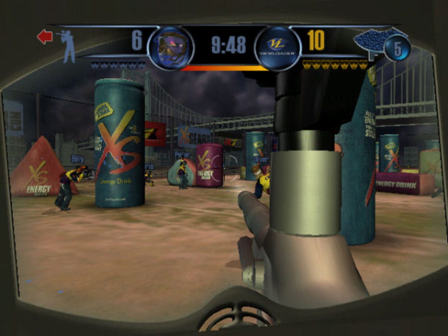 Screenshot for Greg Hastings' Tournament Paintball