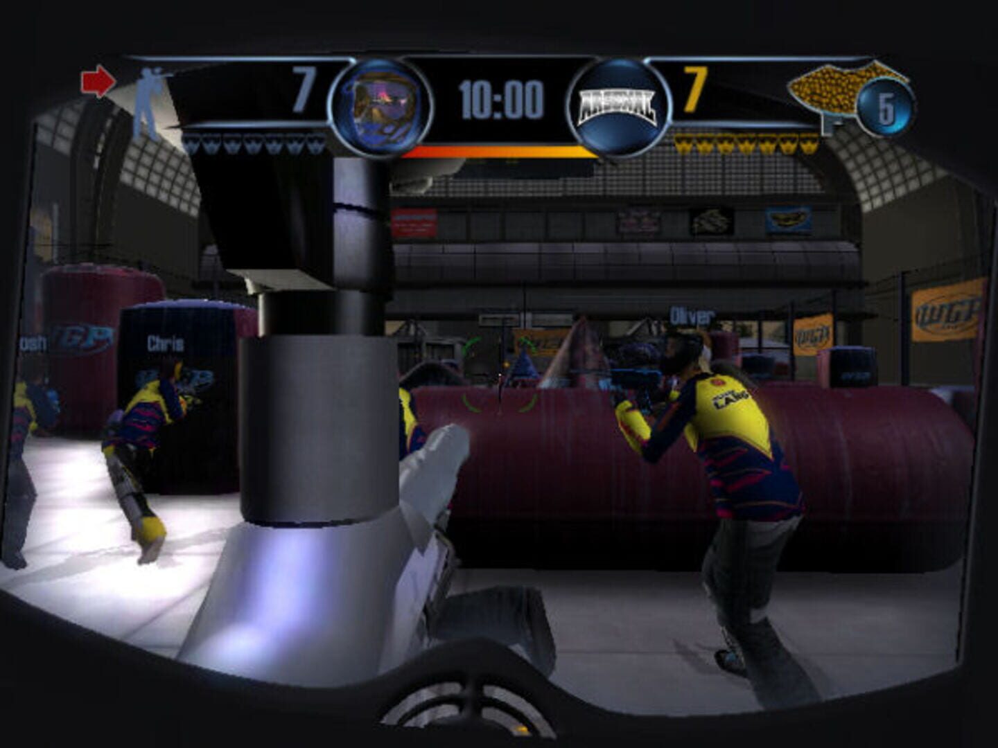 Screenshot for Greg Hastings' Tournament Paintball