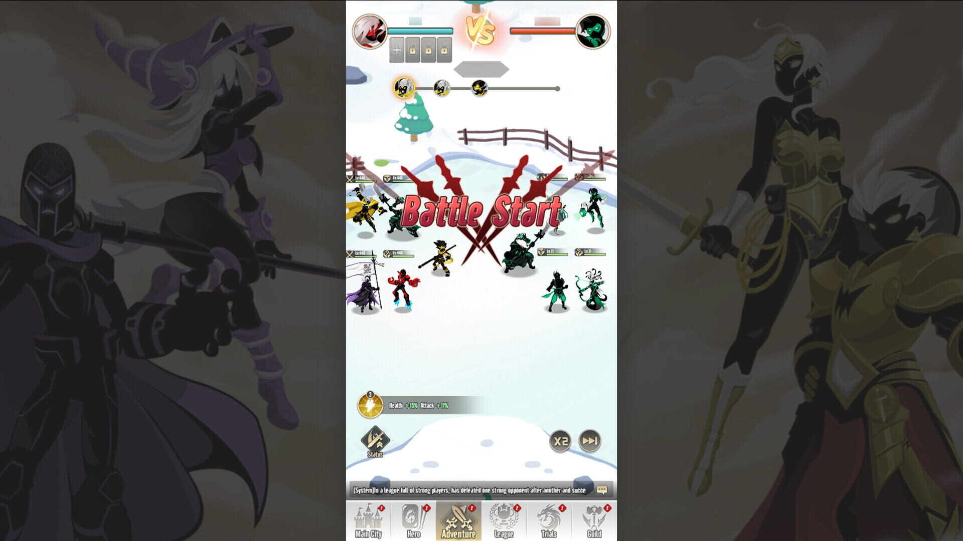Screenshot for Hero Stickman