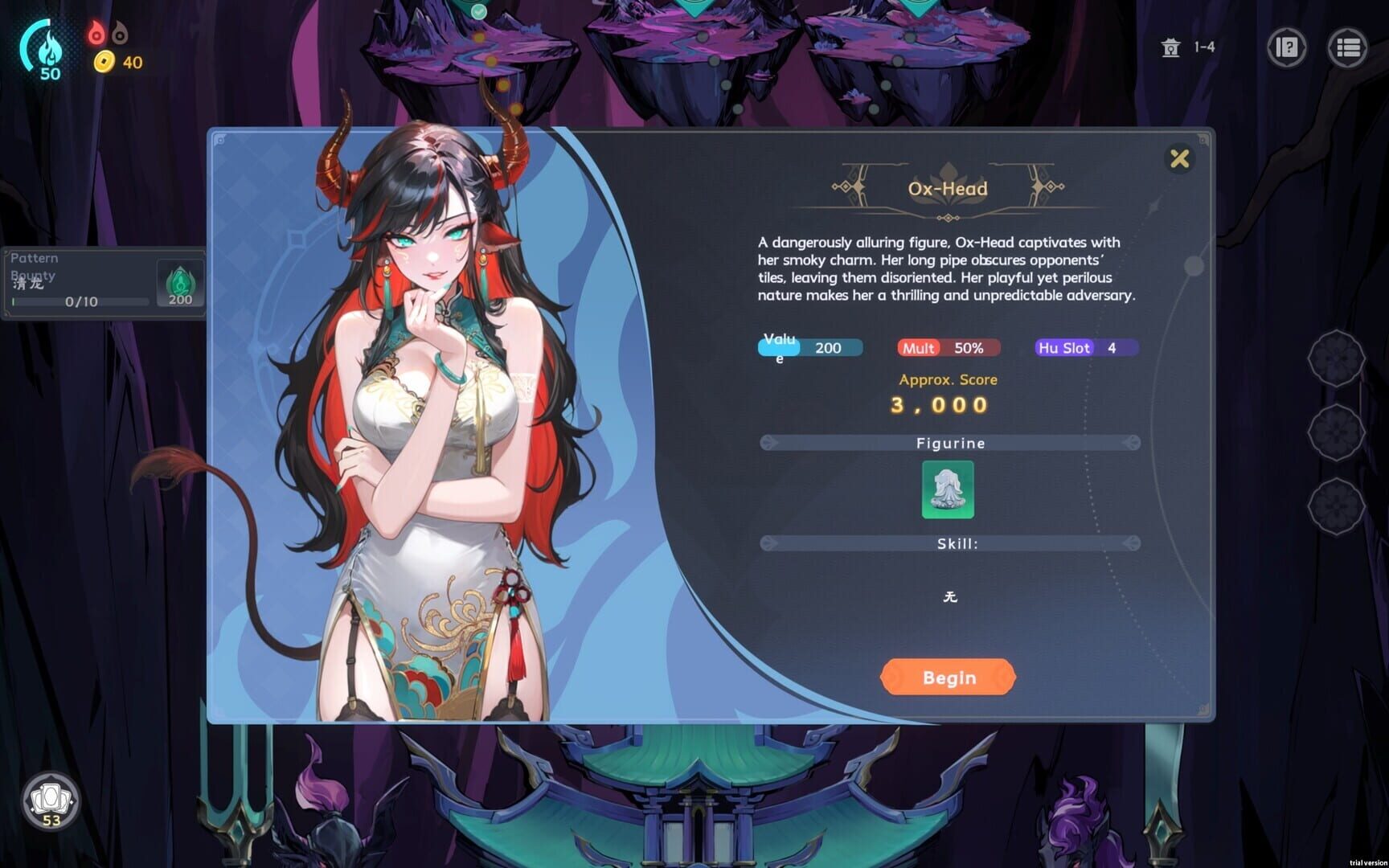 Screenshot for Demonic Mahjong