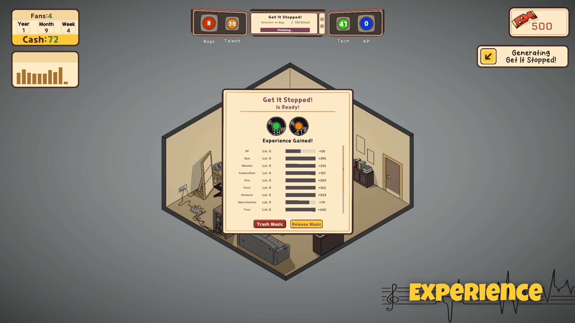 Screenshot for Music Producer Tycoon