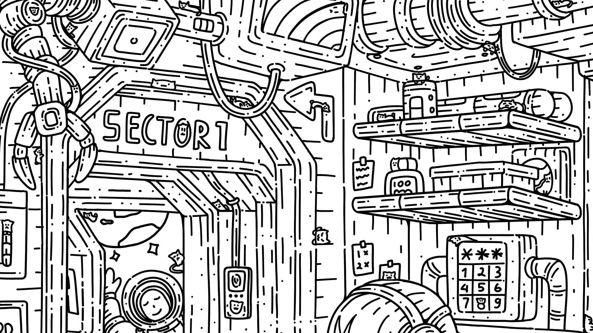 Screenshot for 100 Astro Cats