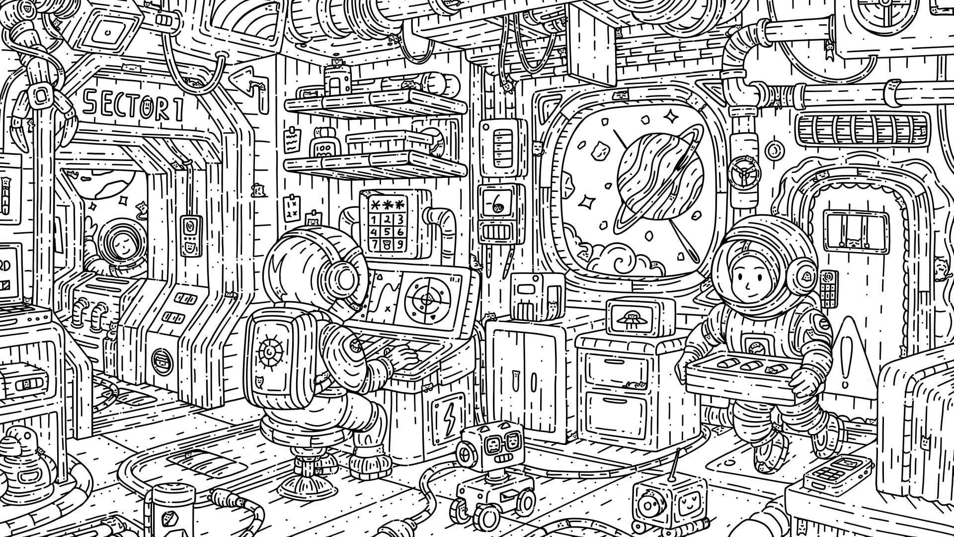 Screenshot for 100 Astro Cats