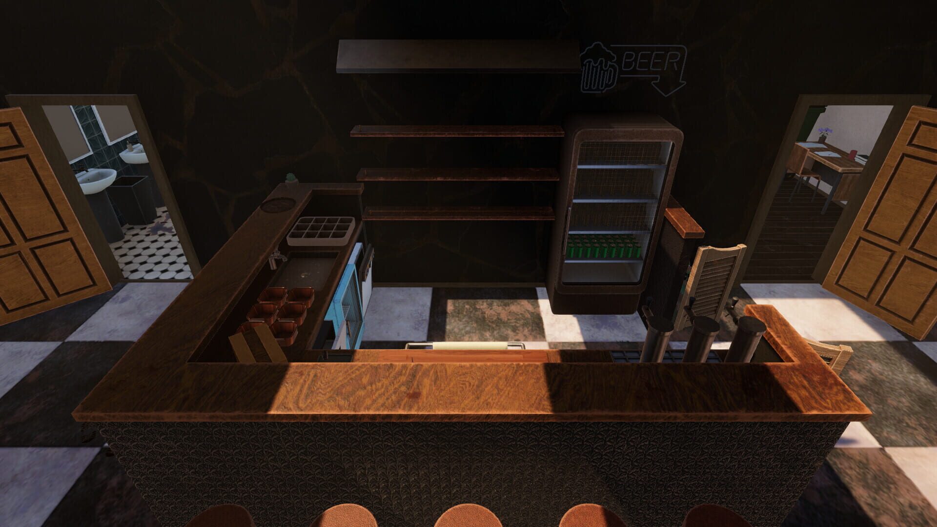 Screenshot for Under the Disco Lights: 80's Bar Simulator