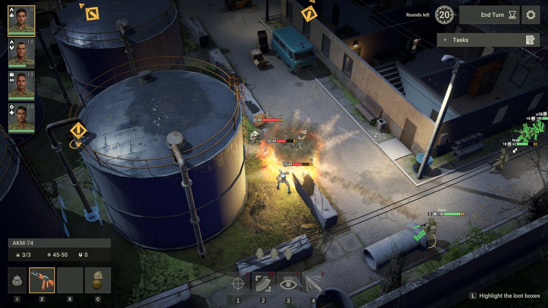 Screenshot for Future War Tactics: SOF vs. Alien Invasion - Turn-based Strategy