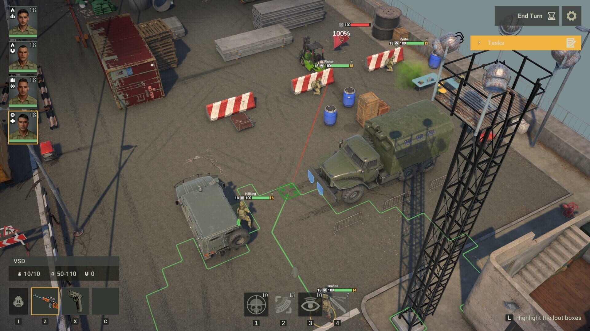 Screenshot for Future War Tactics: SOF vs. Alien Invasion - Turn-based Strategy