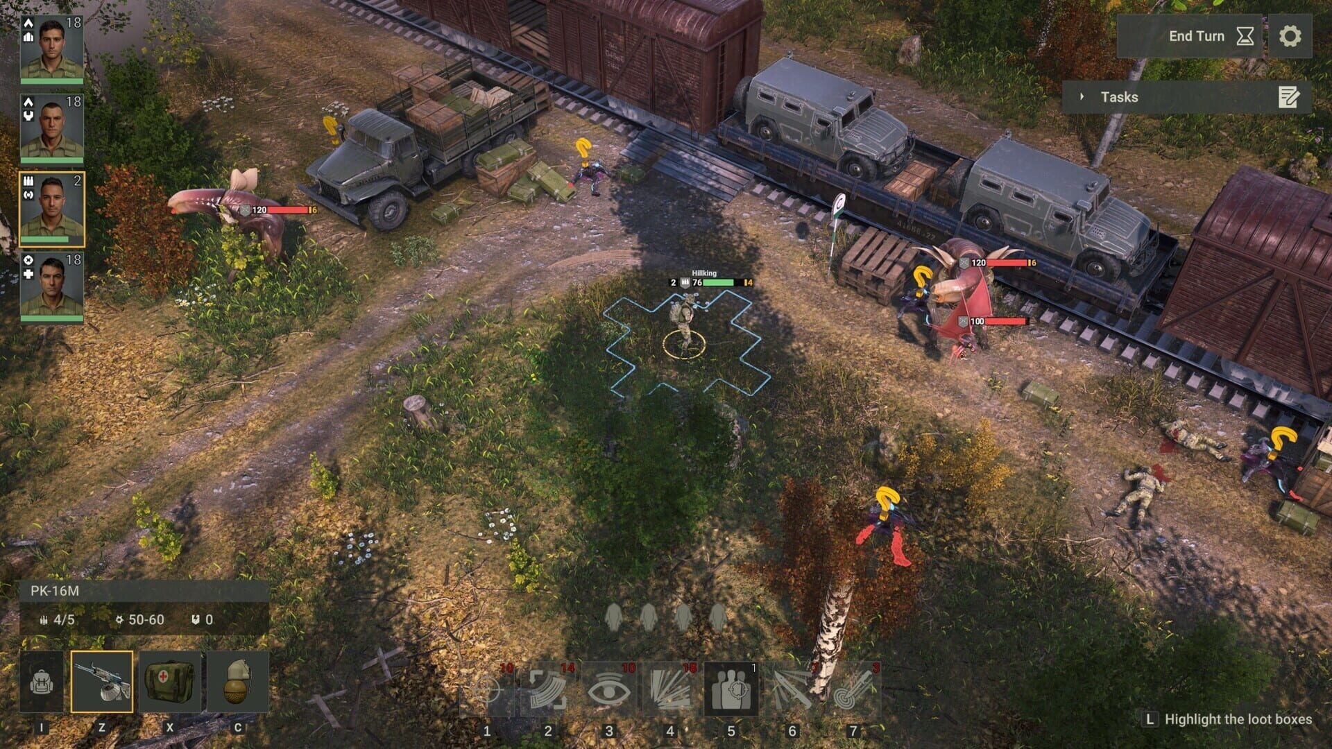 Screenshot for Future War Tactics: SOF vs. Alien Invasion - Turn-based Strategy