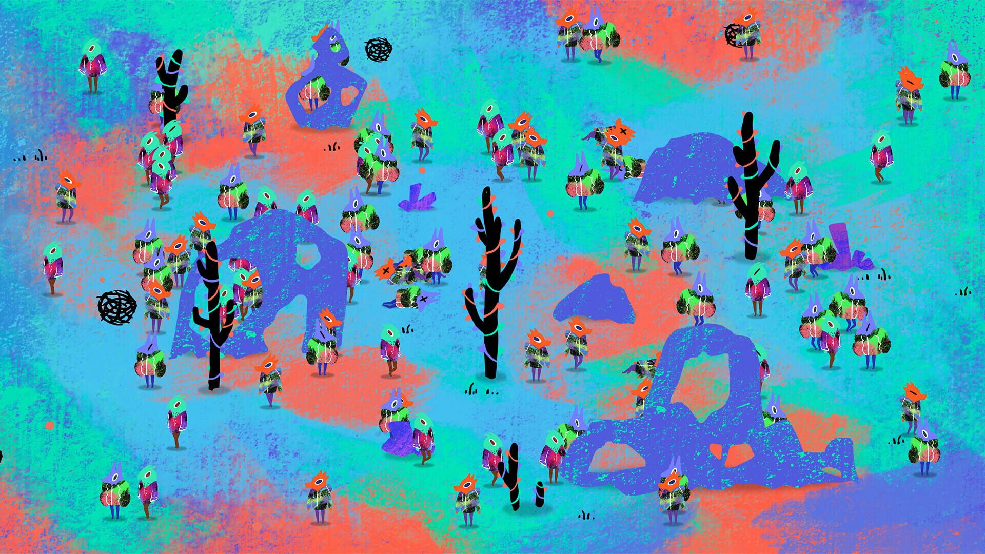 Screenshot for Neon Knives