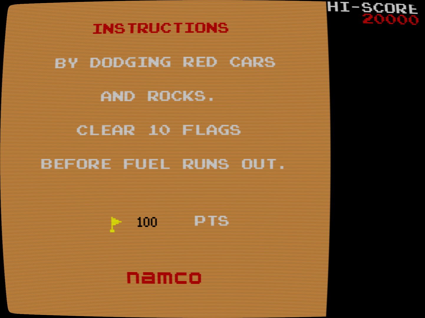 Screenshot for Rally-X