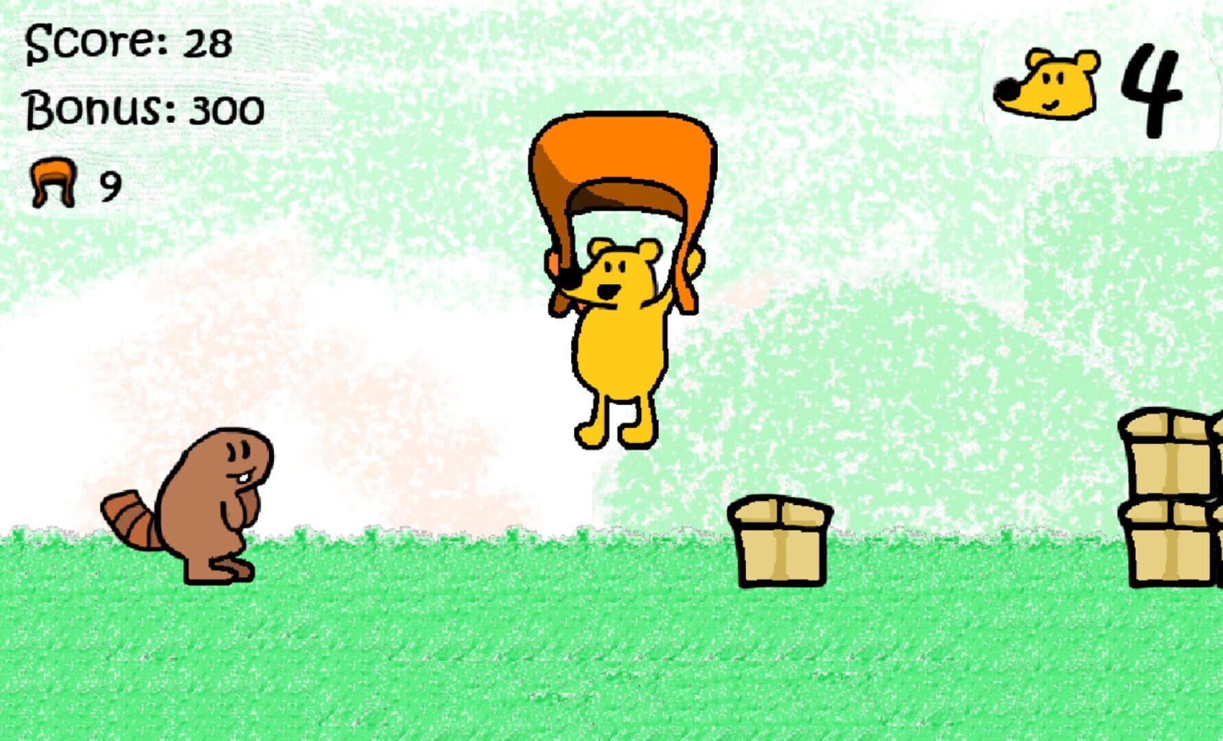 Screenshot for Winnie-the-Pooh Hops for Honey
