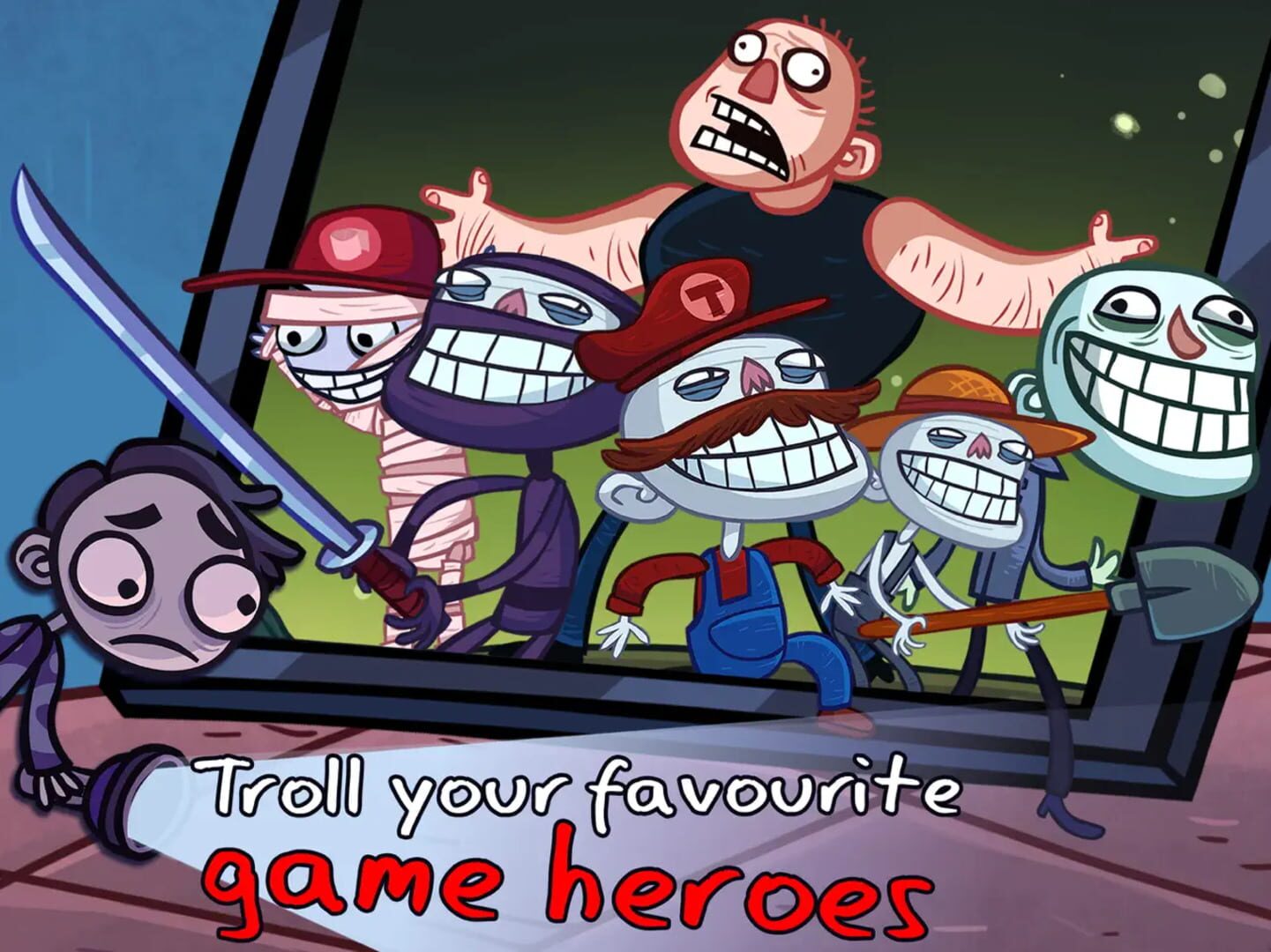 Screenshot for Trollface Quest: Video Games