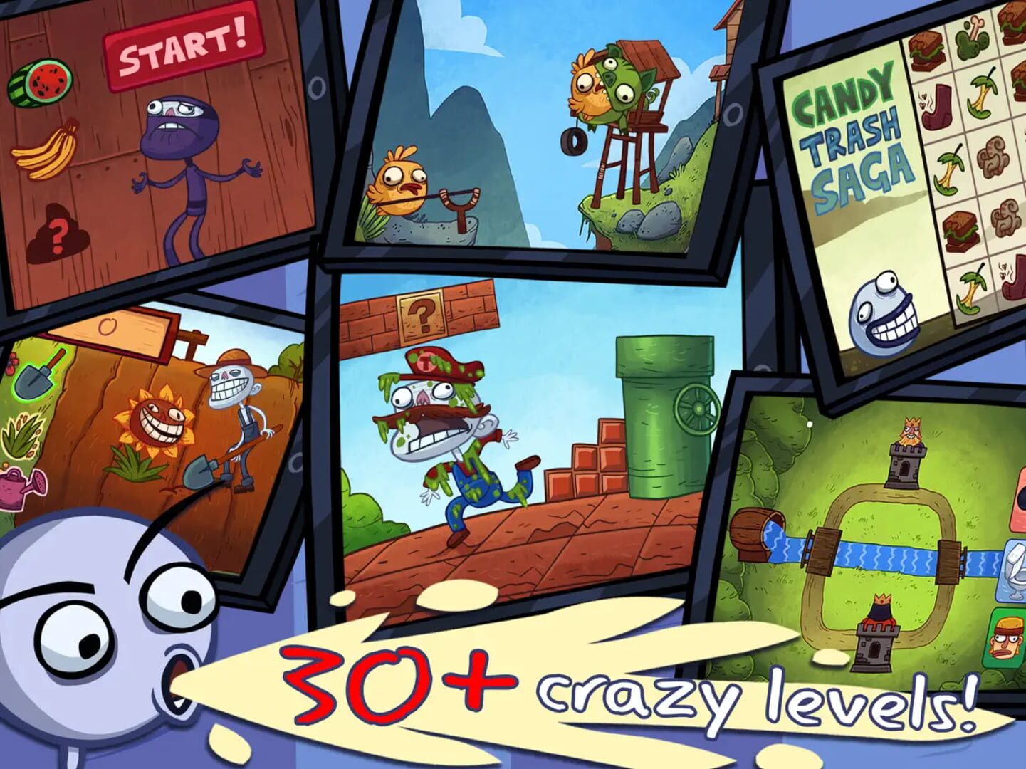 Screenshot for Trollface Quest: Video Games