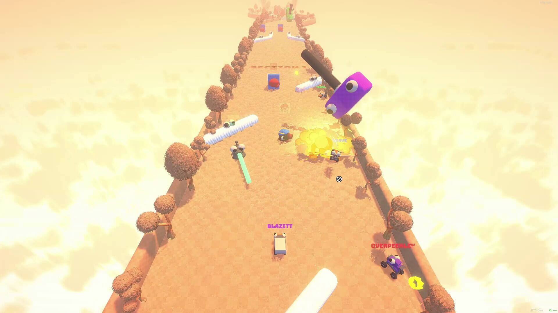 Screenshot for Pullback Racers