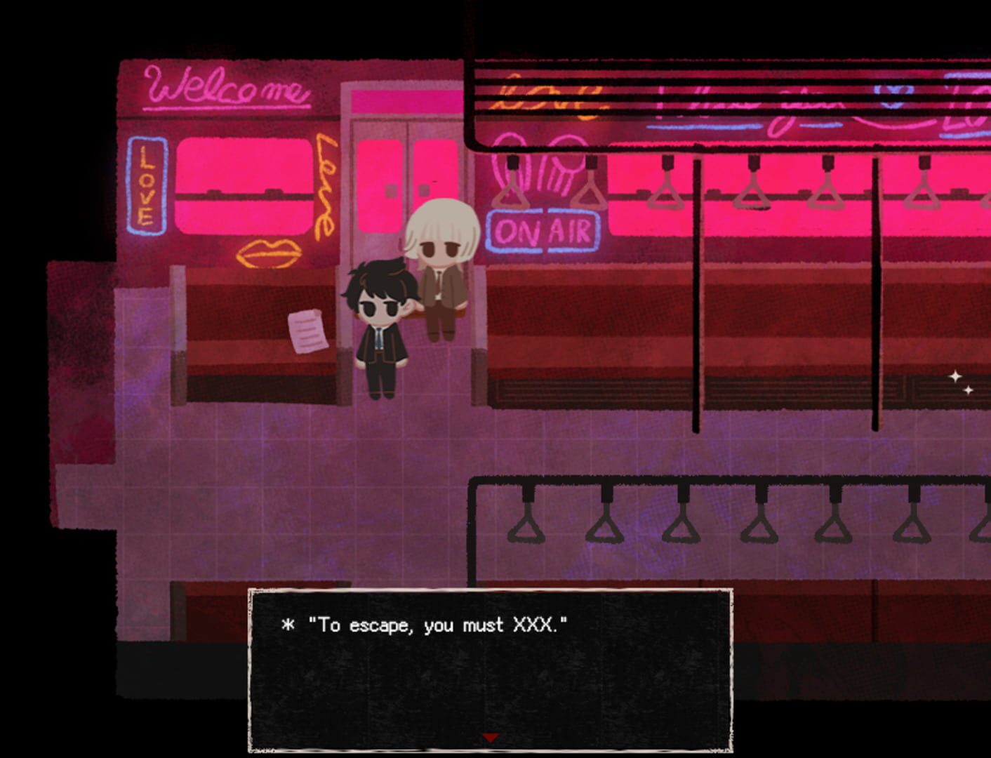 Screenshot for The Train Can't Escape Without XXX!?