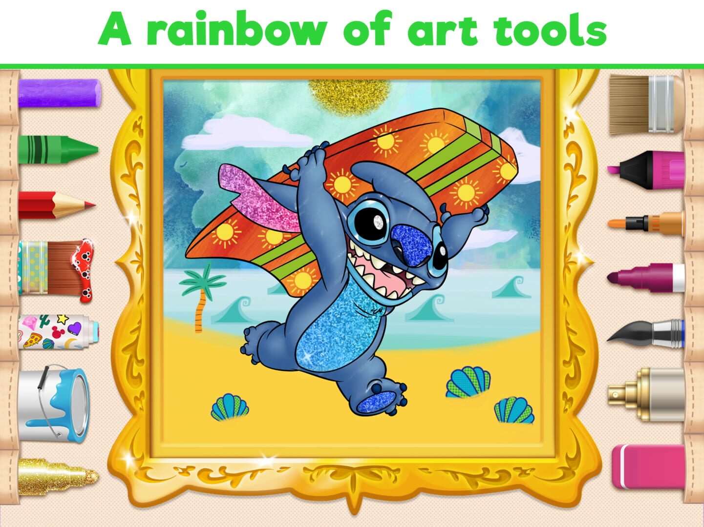 Screenshot for Disney Coloring World