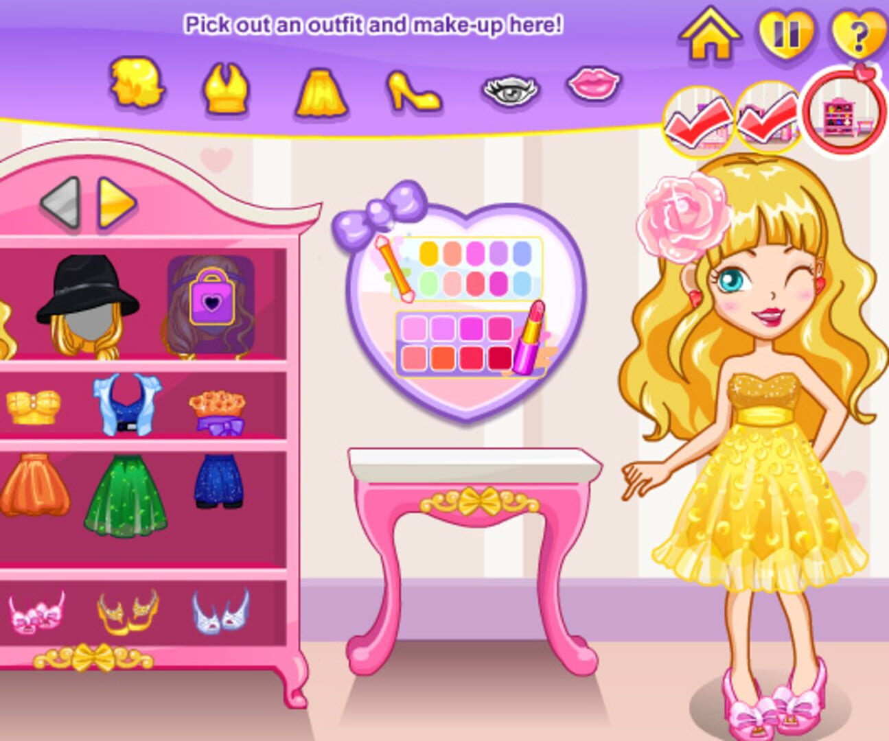 Screenshot for Girls Go Fashion Party