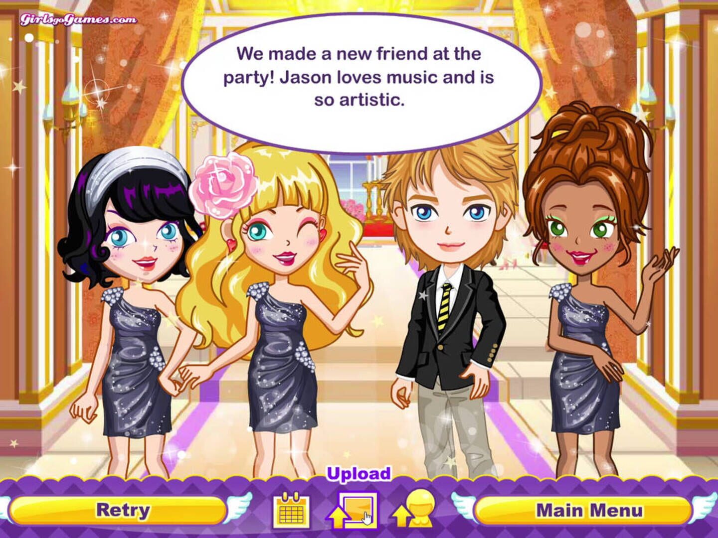 Screenshot for Girls Go Fashion Party