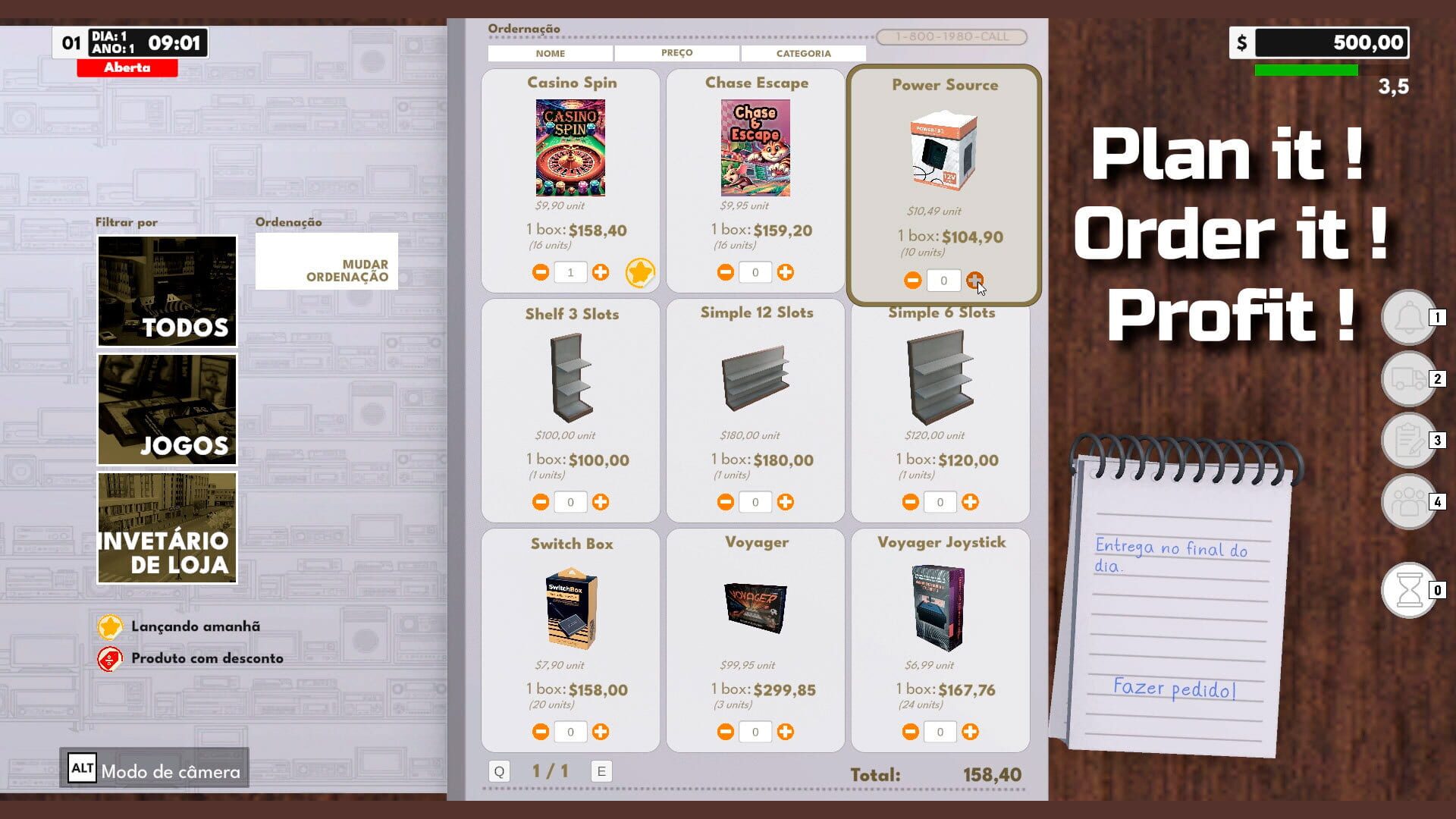 Screenshot for Game Store Chronicle