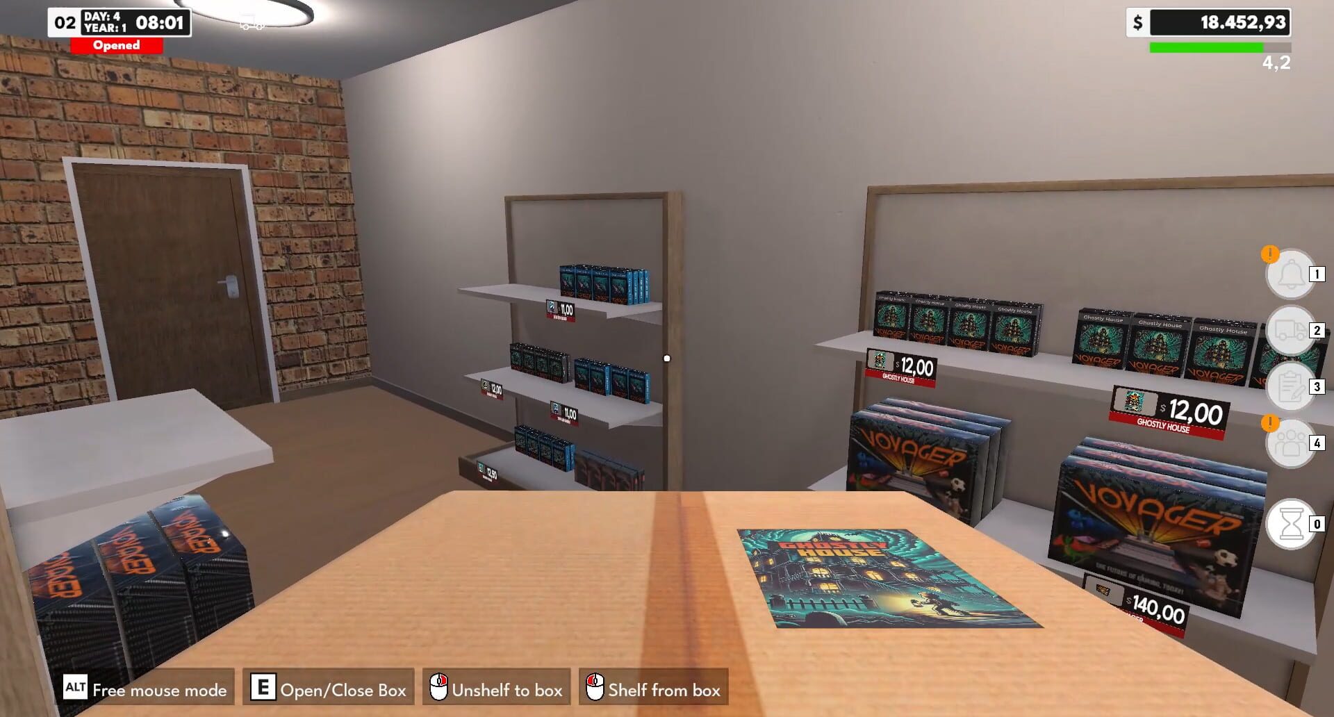 Screenshot for Game Store Chronicle