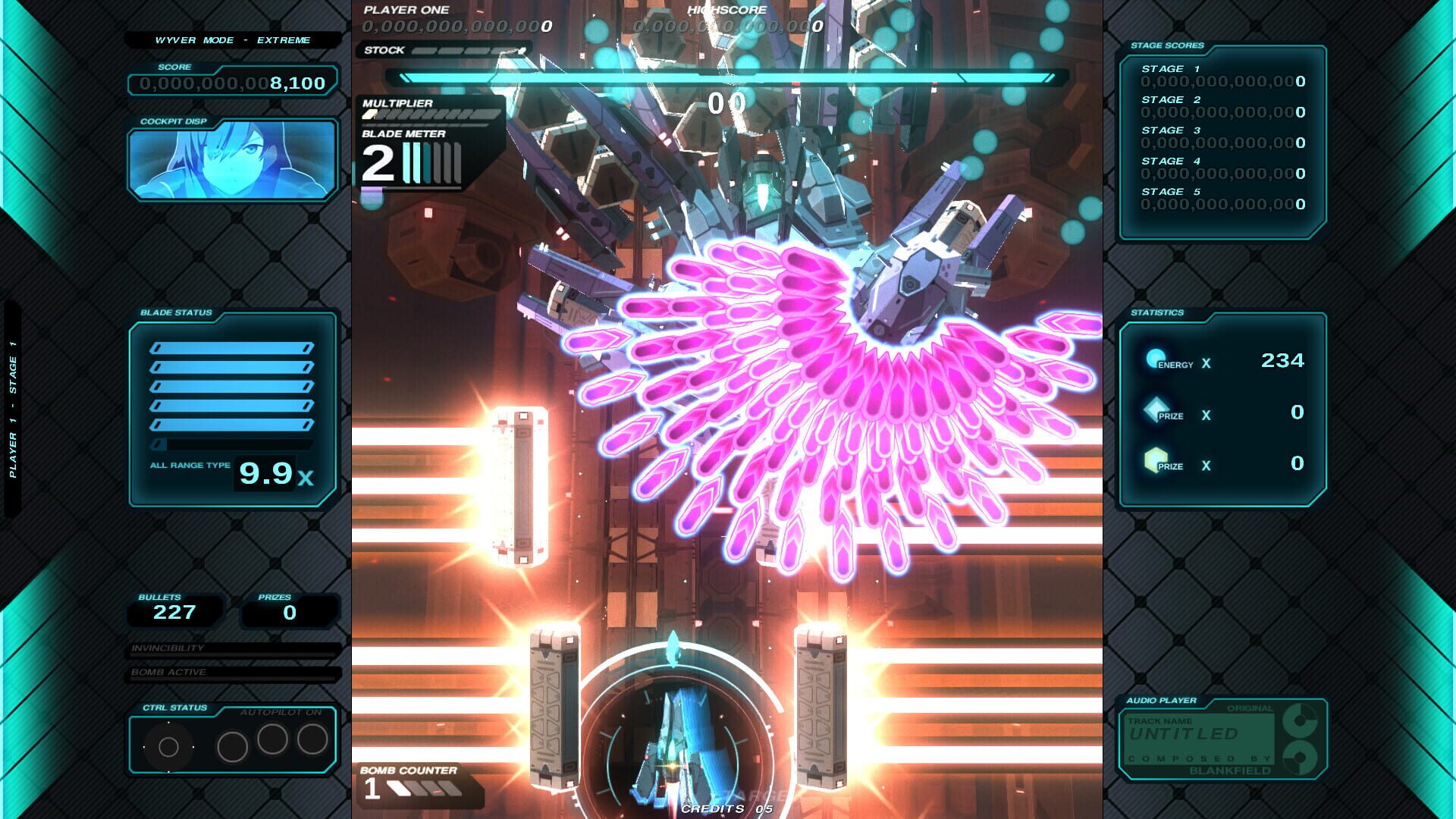 Screenshot for Danmaku Unlimited 4 Wyver Ultra