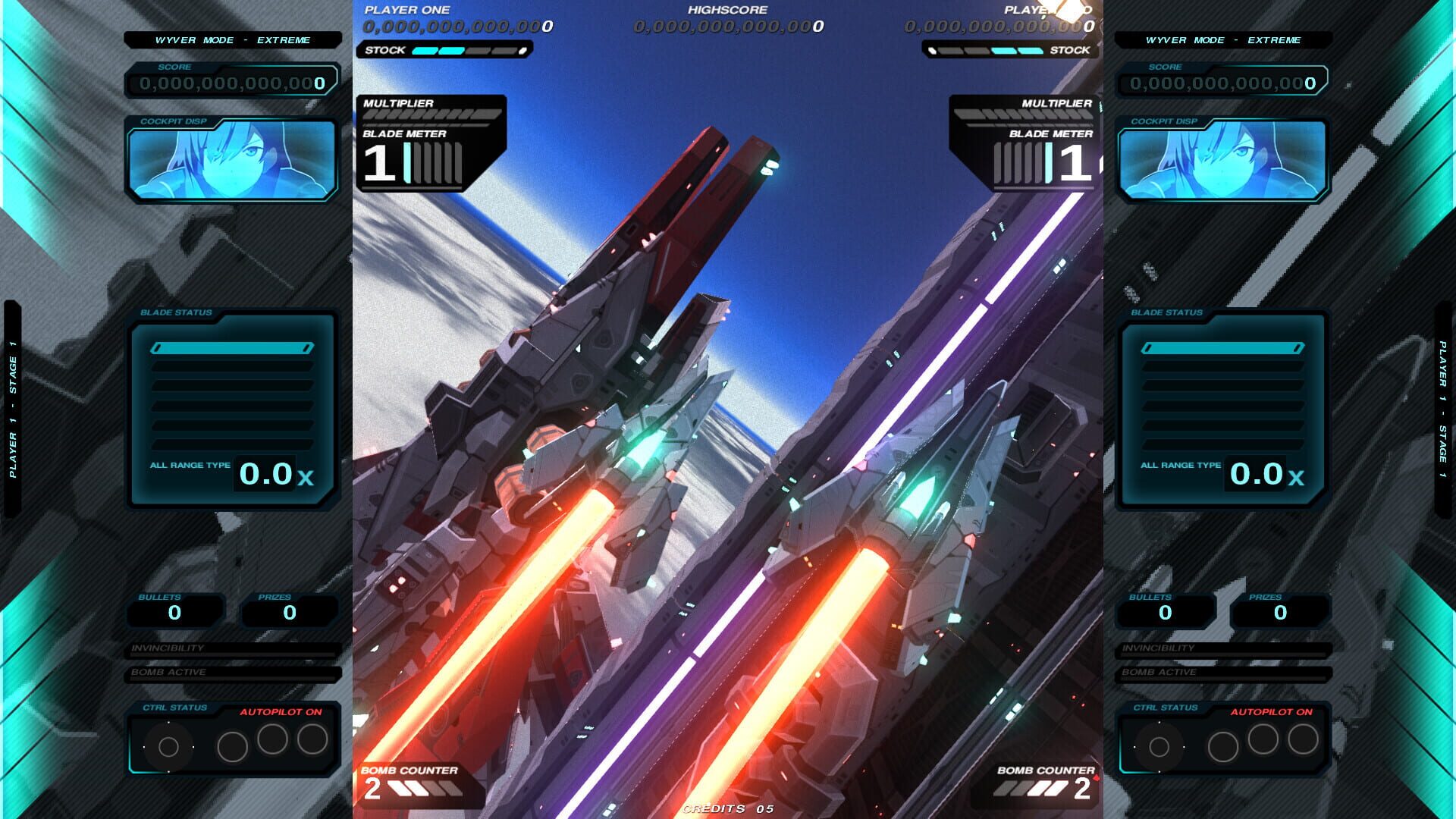 Screenshot for Danmaku Unlimited 4 Wyver Ultra