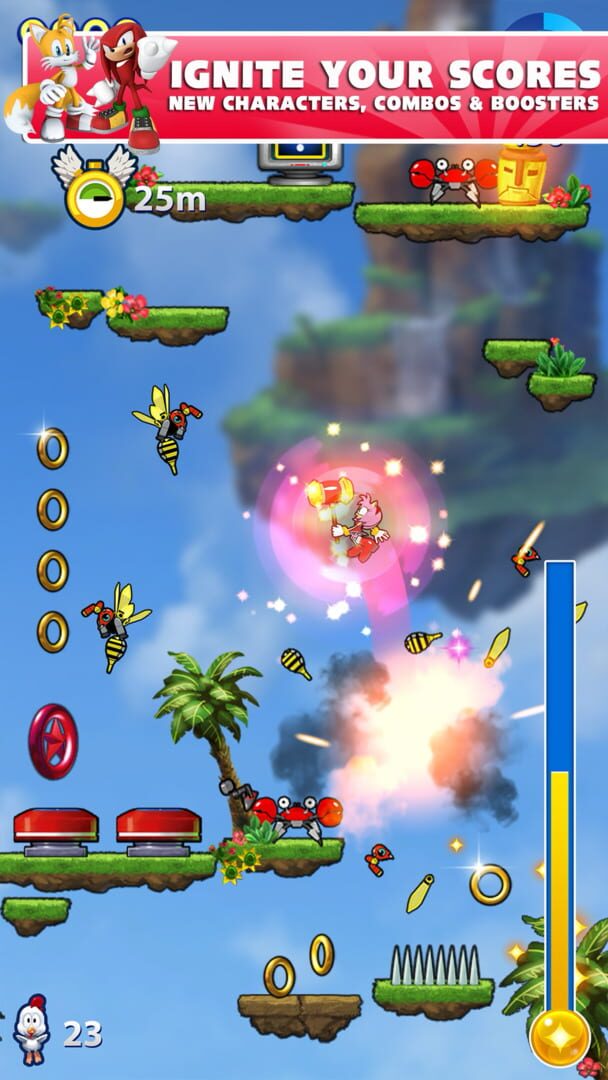 Screenshot for Sonic Jump Fever