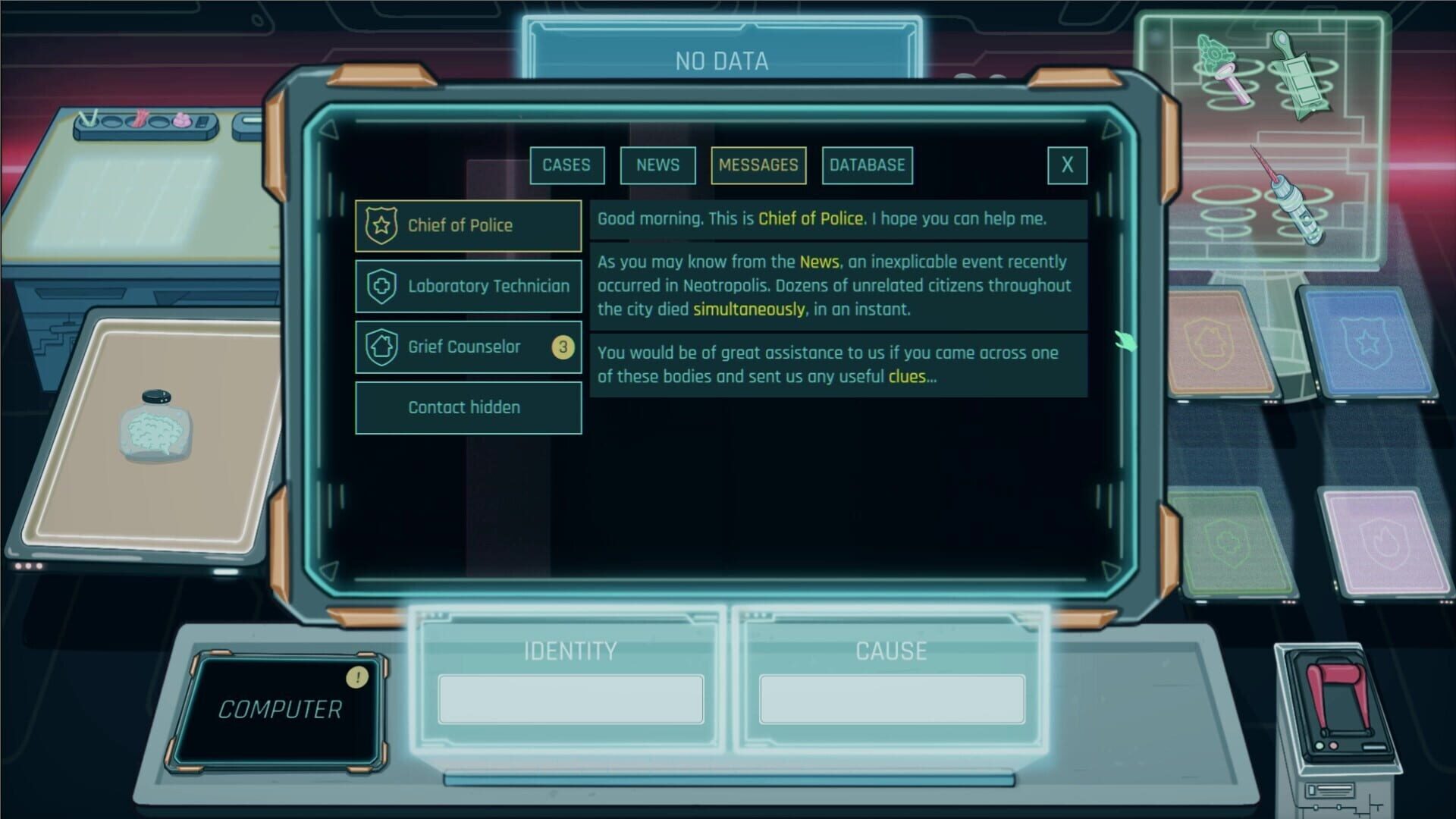 Screenshot for Alien Morgue