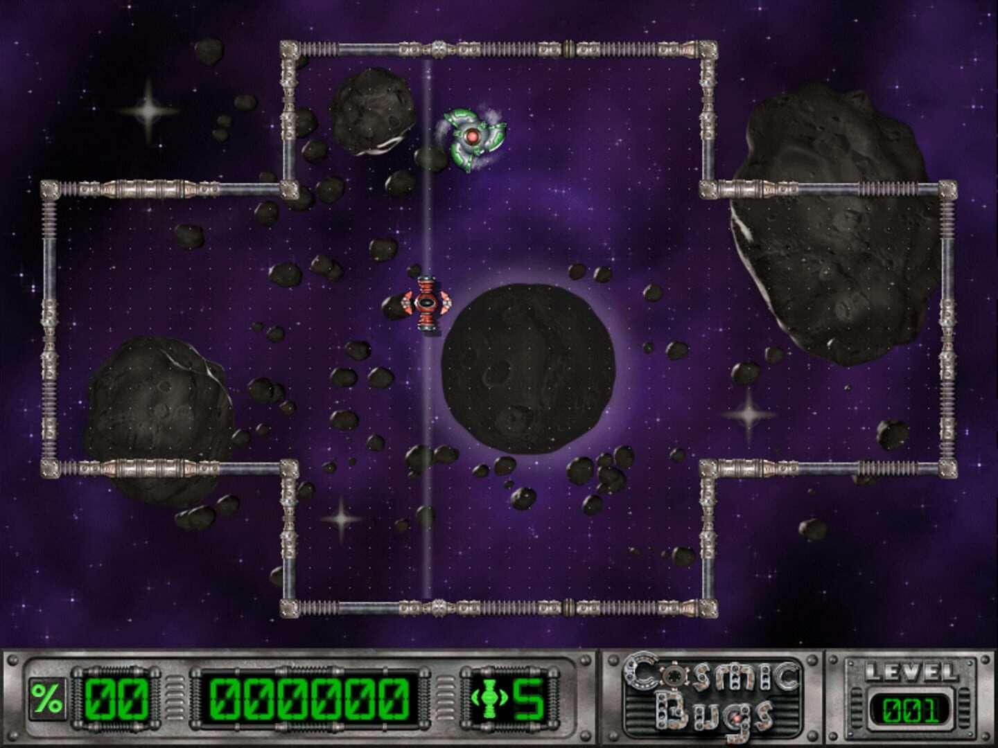 Screenshot for Cosmic Bugs