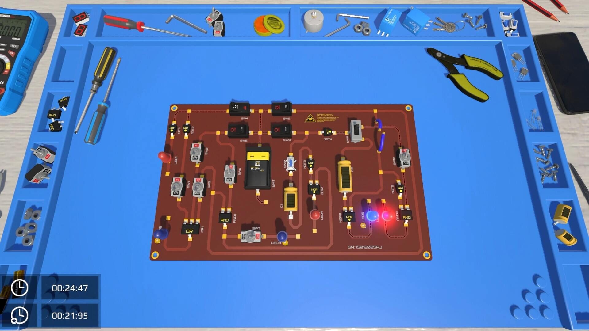 Screenshot for Electronics Puzzle Lab 2