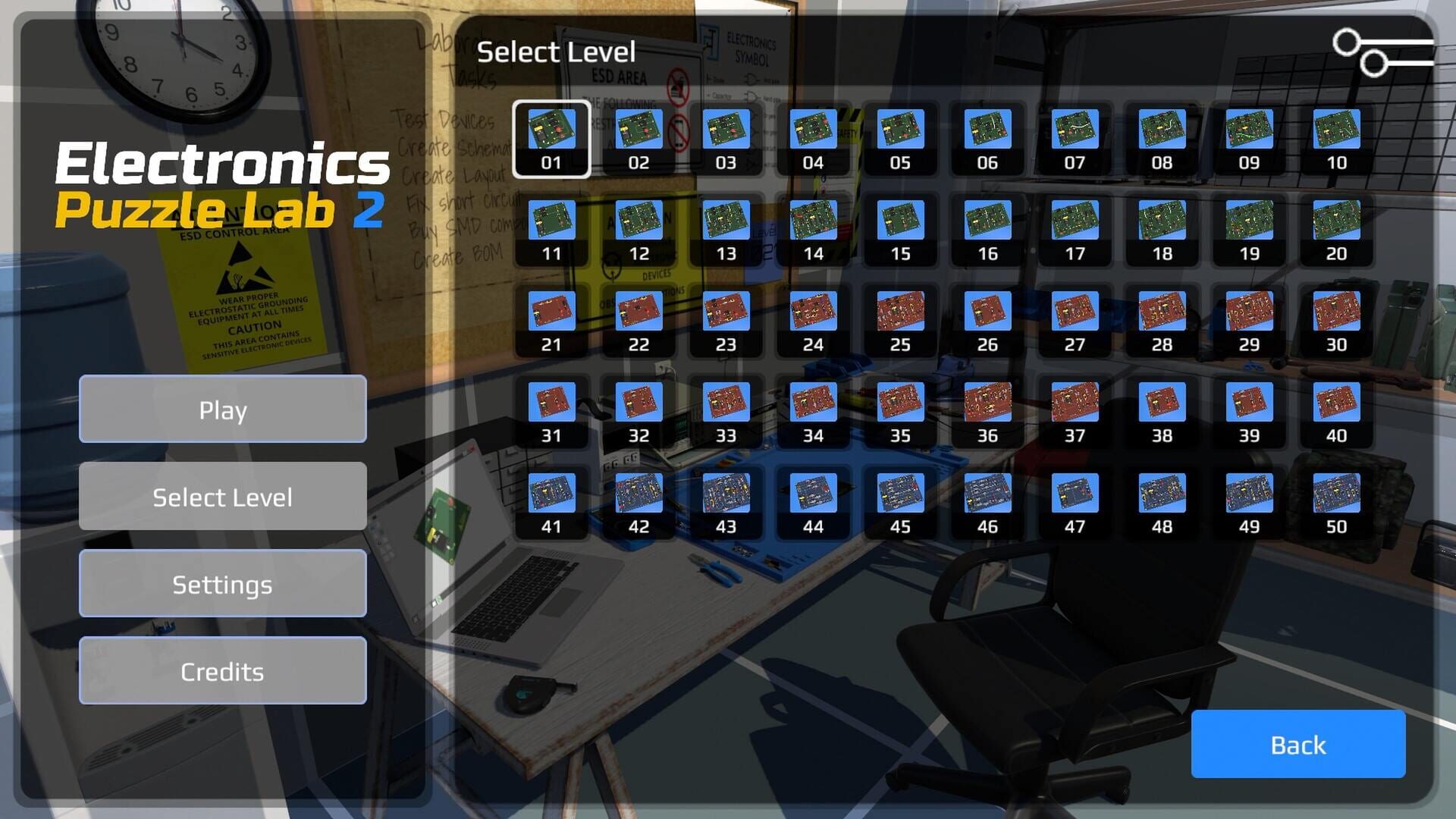 Screenshot for Electronics Puzzle Lab 2