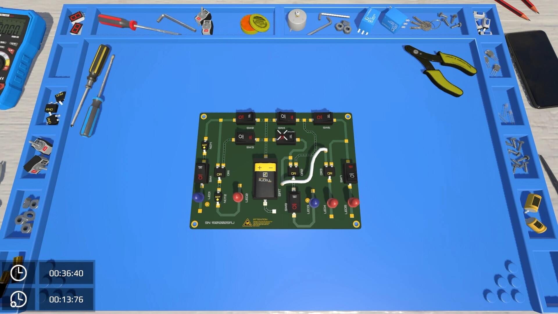 Screenshot for Electronics Puzzle Lab 2
