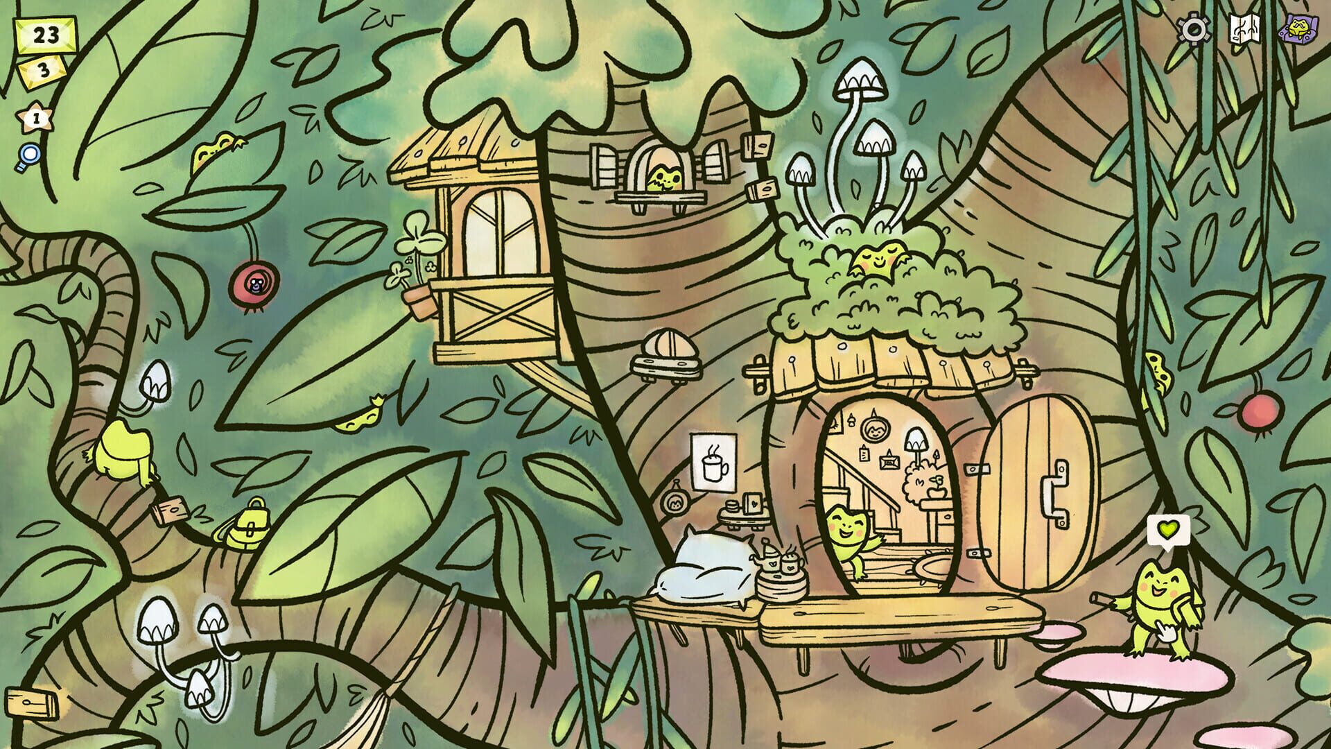 Screenshot for Find My Frogs: Branches
