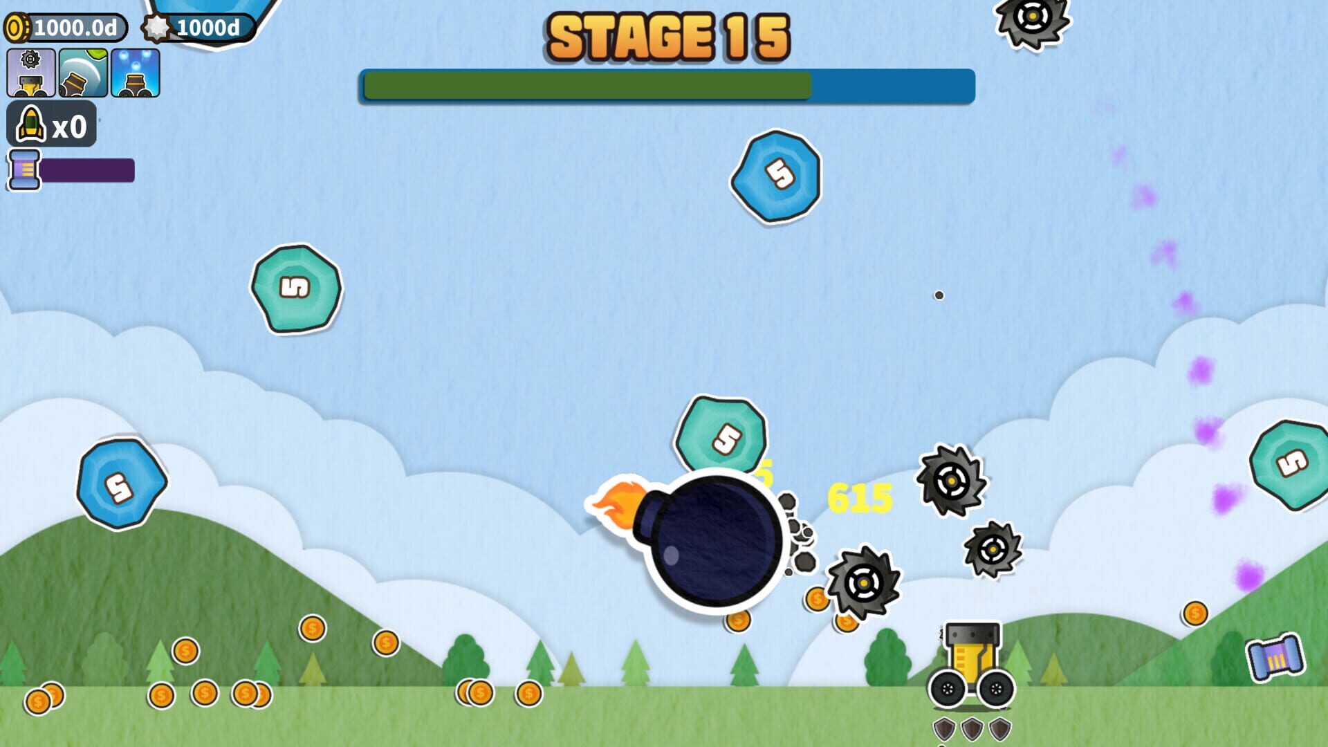 Screenshot for Paper Cannon