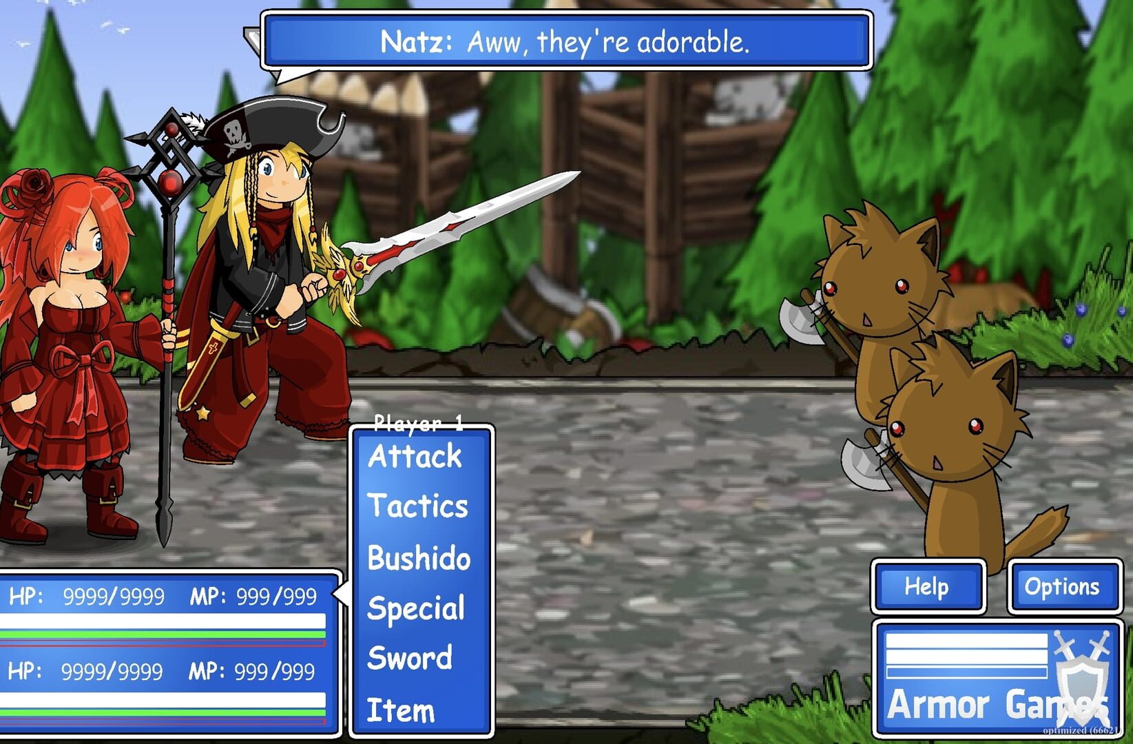 Screenshot for Epic Battle Fantasy 2