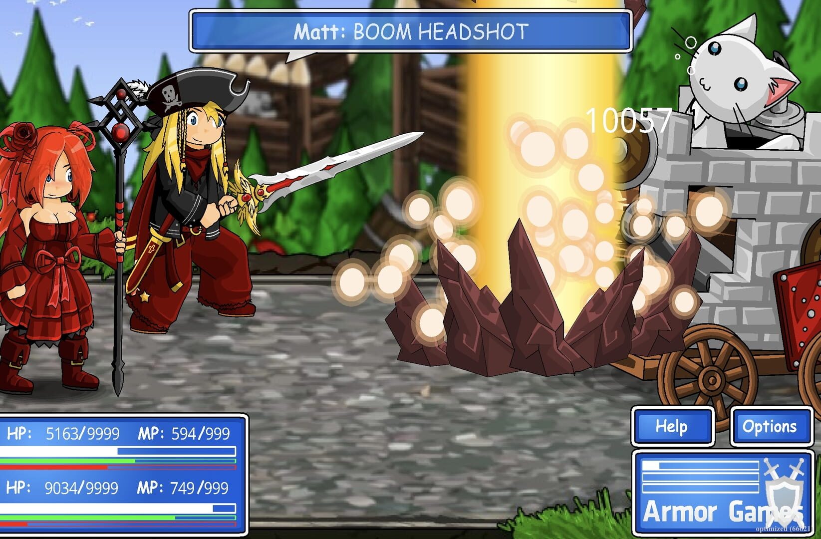 Screenshot for Epic Battle Fantasy 2