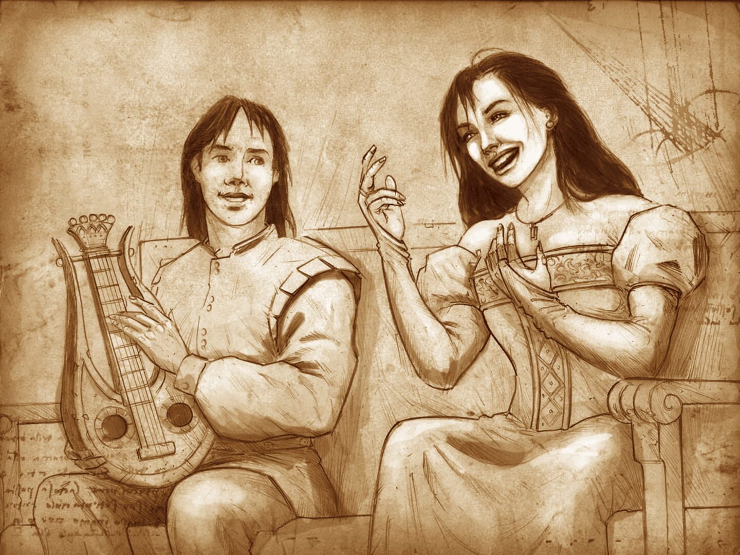 Screenshot for The Secrets of Da Vinci: The Forbidden Manuscript