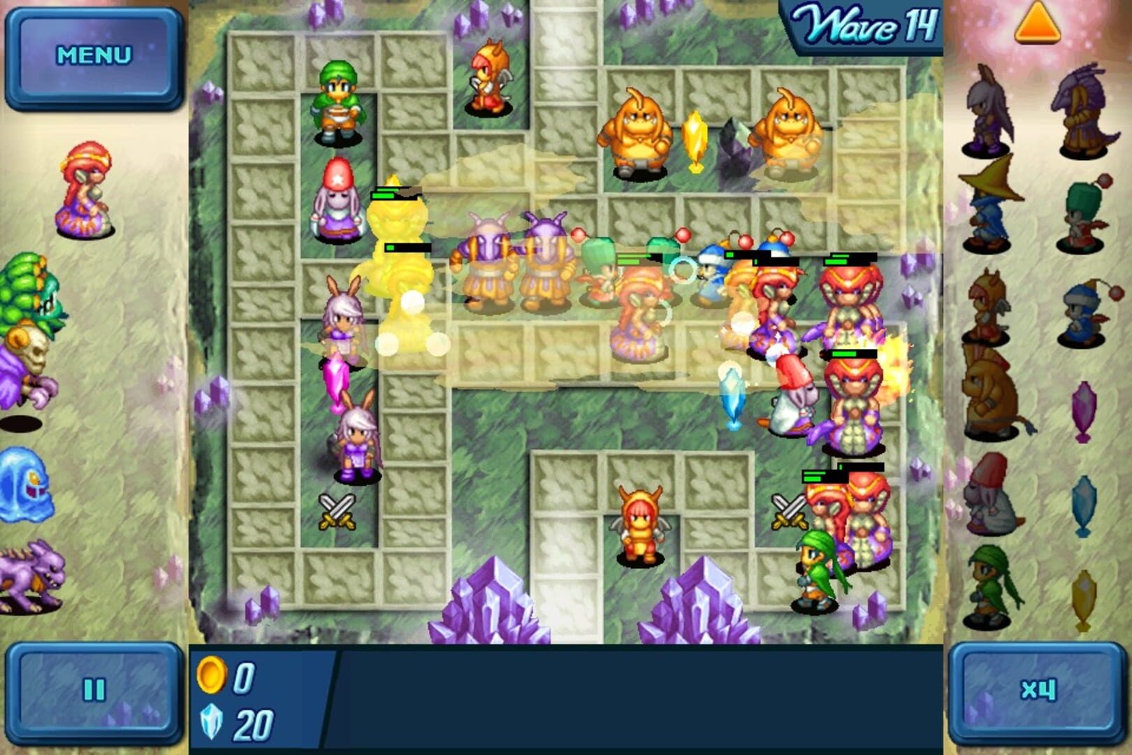 Screenshot for Crystal Defenders