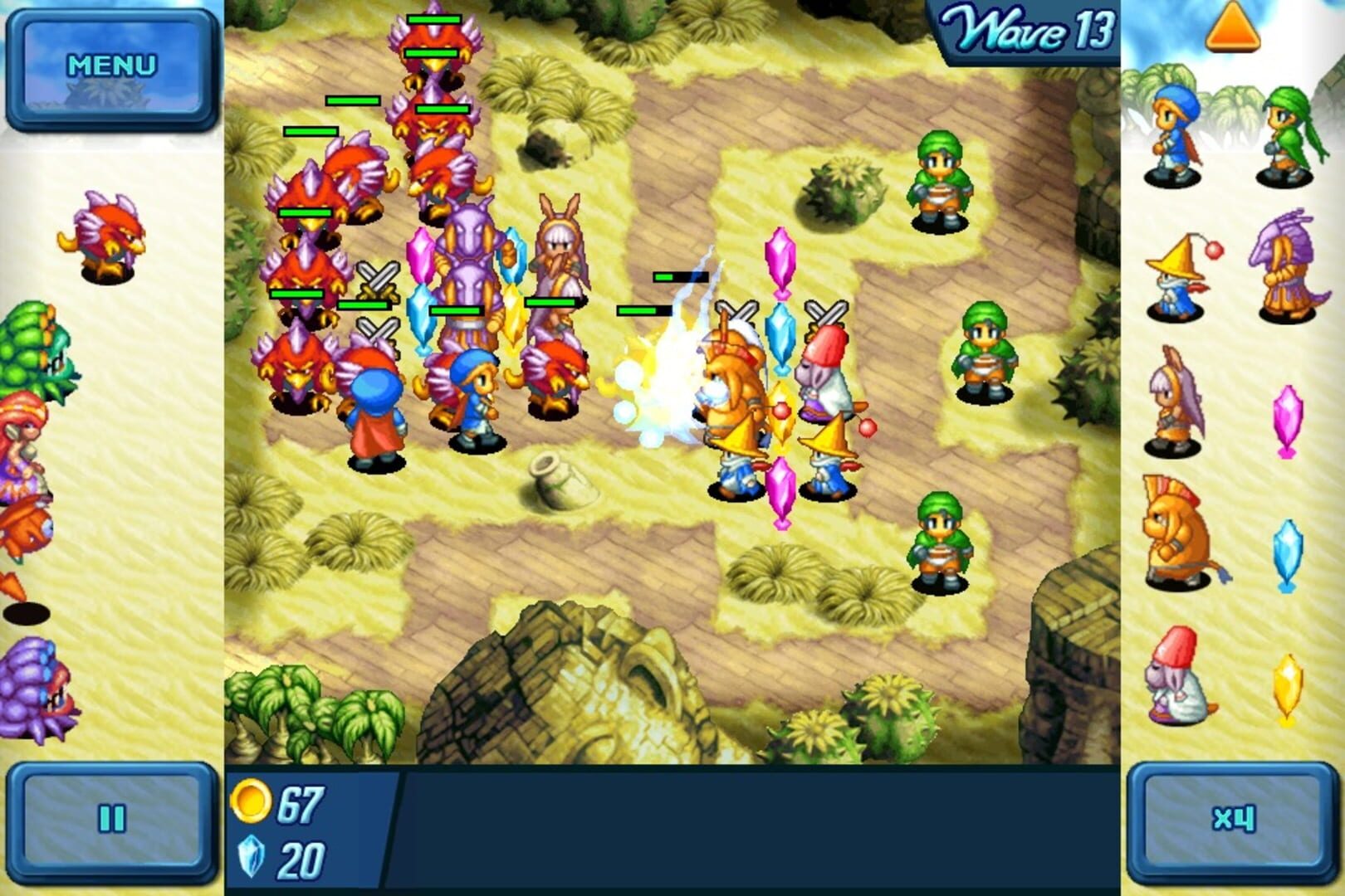 Screenshot for Crystal Defenders