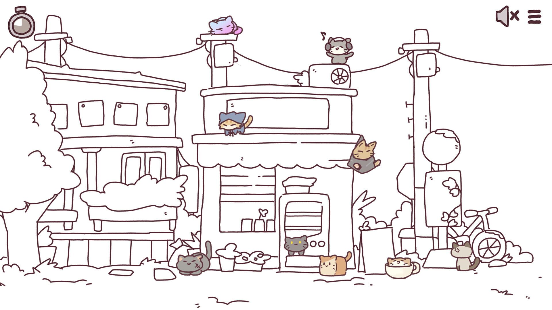 Screenshot for Just Waiting Cats