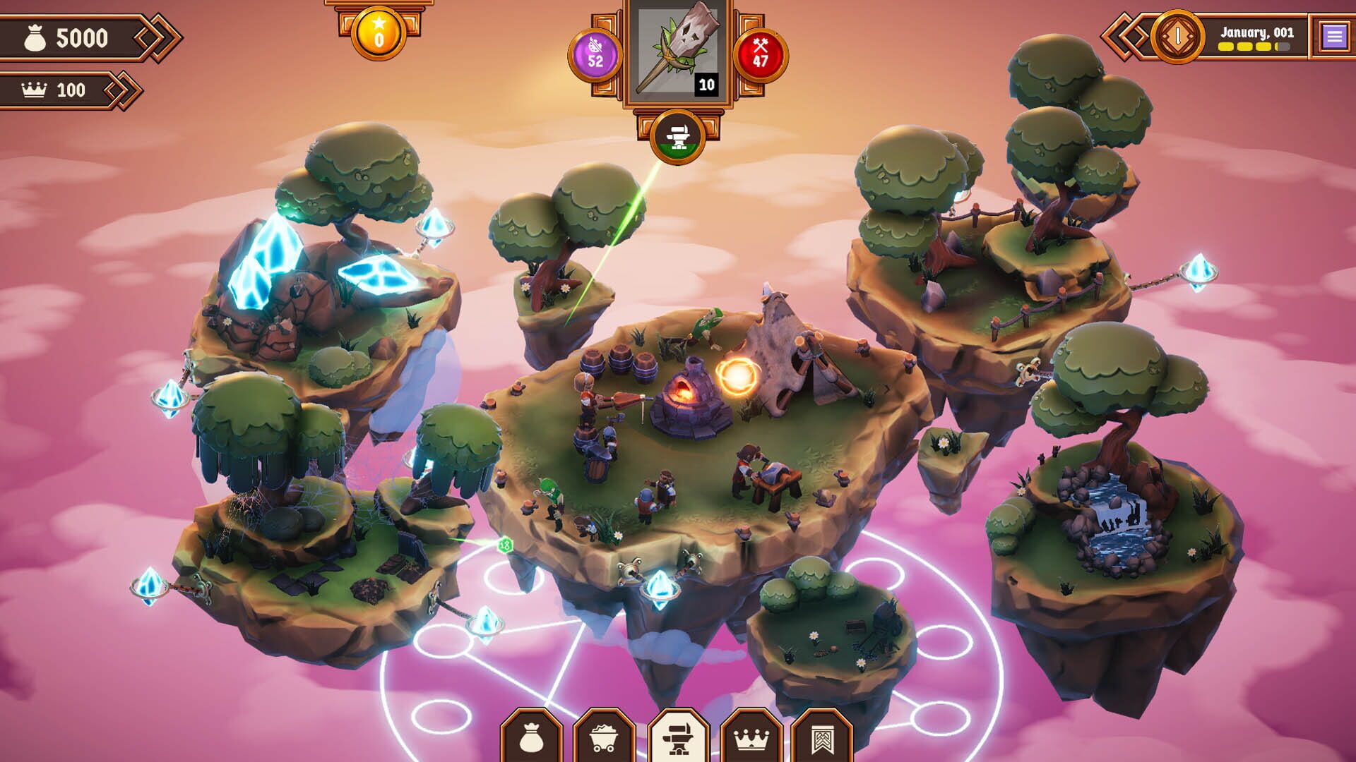 Screenshot for Magic Forge Tycoon