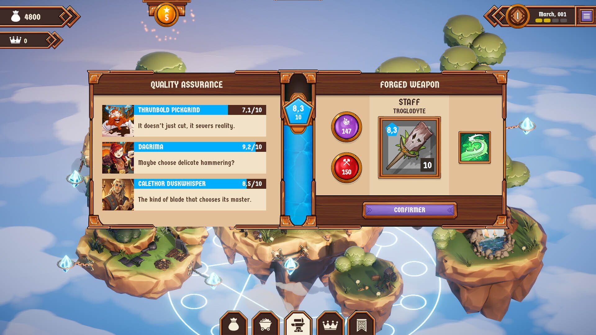 Screenshot for Magic Forge Tycoon