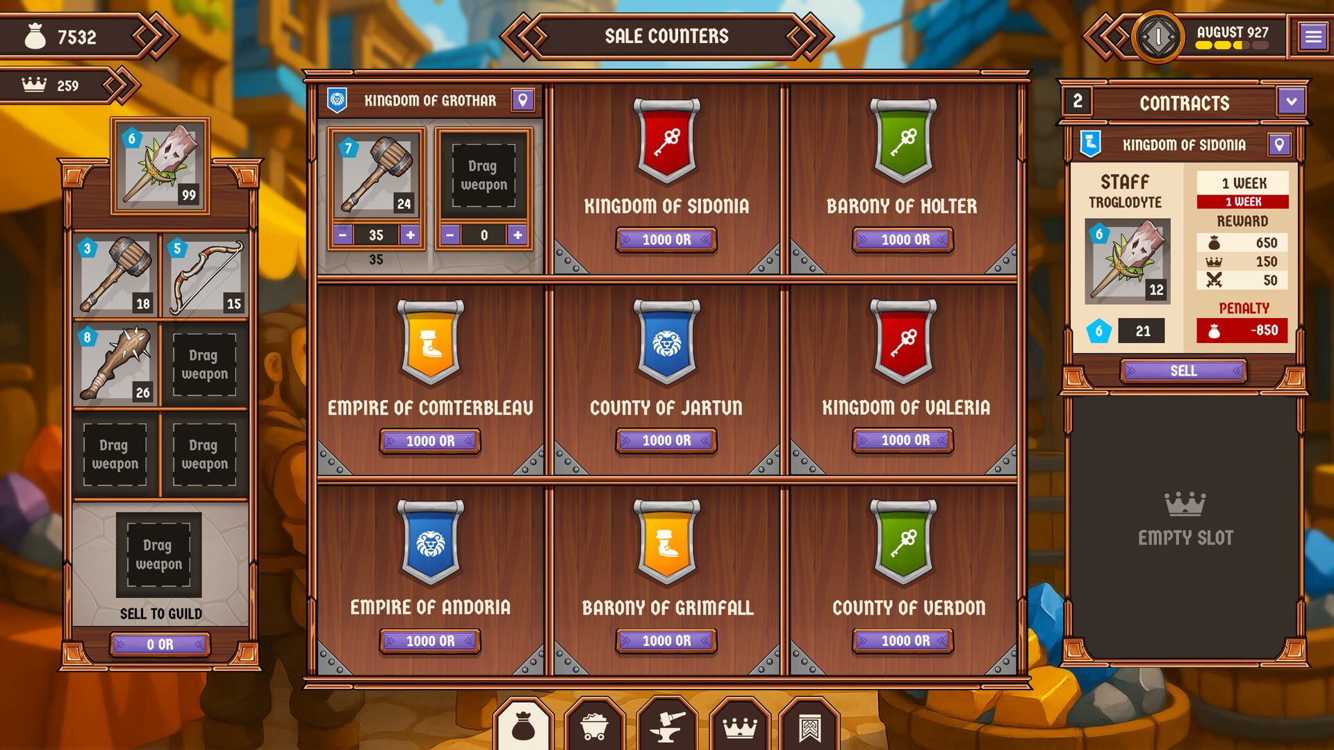 Screenshot for Magic Forge Tycoon