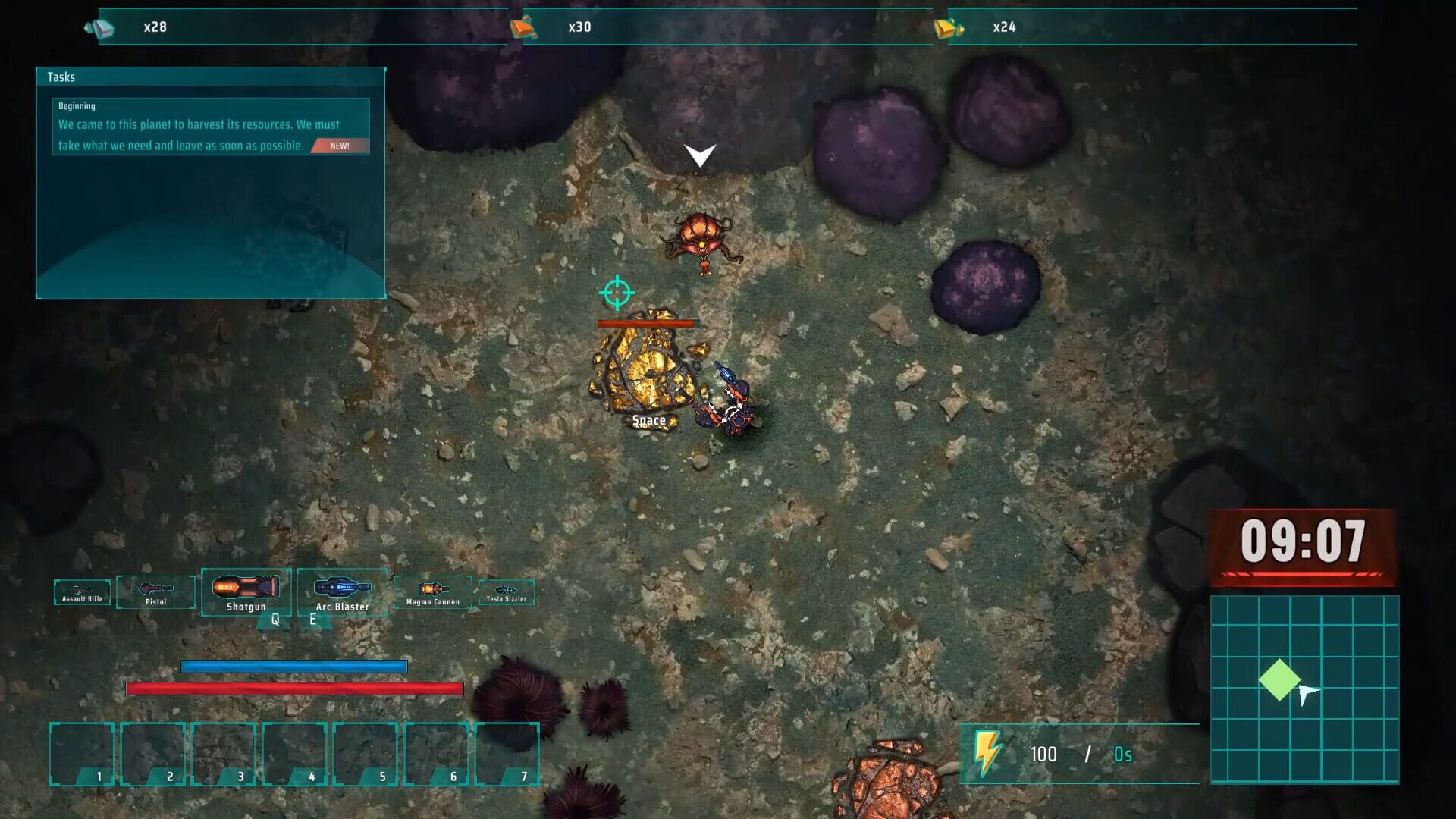 Screenshot for Planet Extincter
