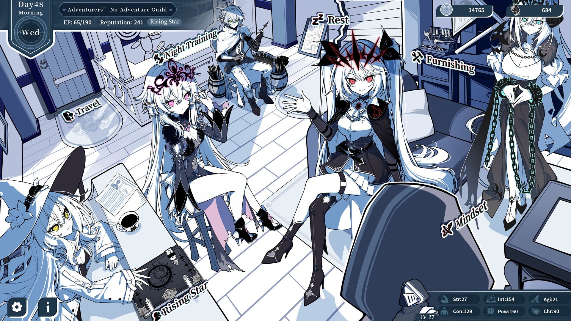 Screenshot for The Noexistencen of Morphean Paradox: The Forest of Silver Shallots