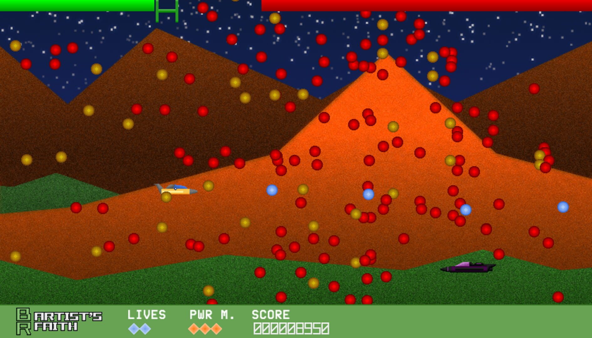 Screenshot for Galactic Blasters BR: Artist's Faith