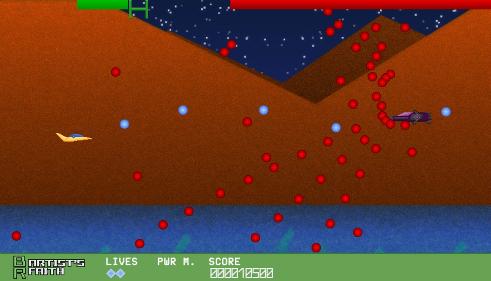 Screenshot for Galactic Blasters BR: Artist's Faith